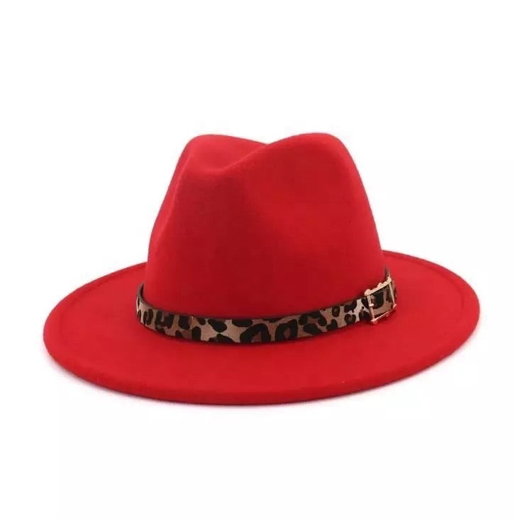 Classic Cheetah Fedora